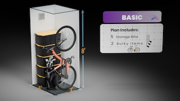 Storage Units at Store Your Bins - Pick up and Delivery - 141 Toryork Dr, North York, Toronto