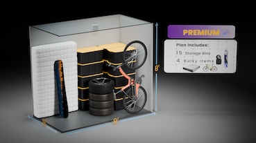 Storage Units at Store Your Bins - Pick up and Delivery - 141 Toryork Dr, North York, Toronto