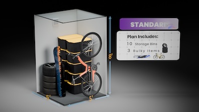 Storage Units at Store Your Bins - Pick up and Delivery - 141 Toryork Dr, North York, Toronto